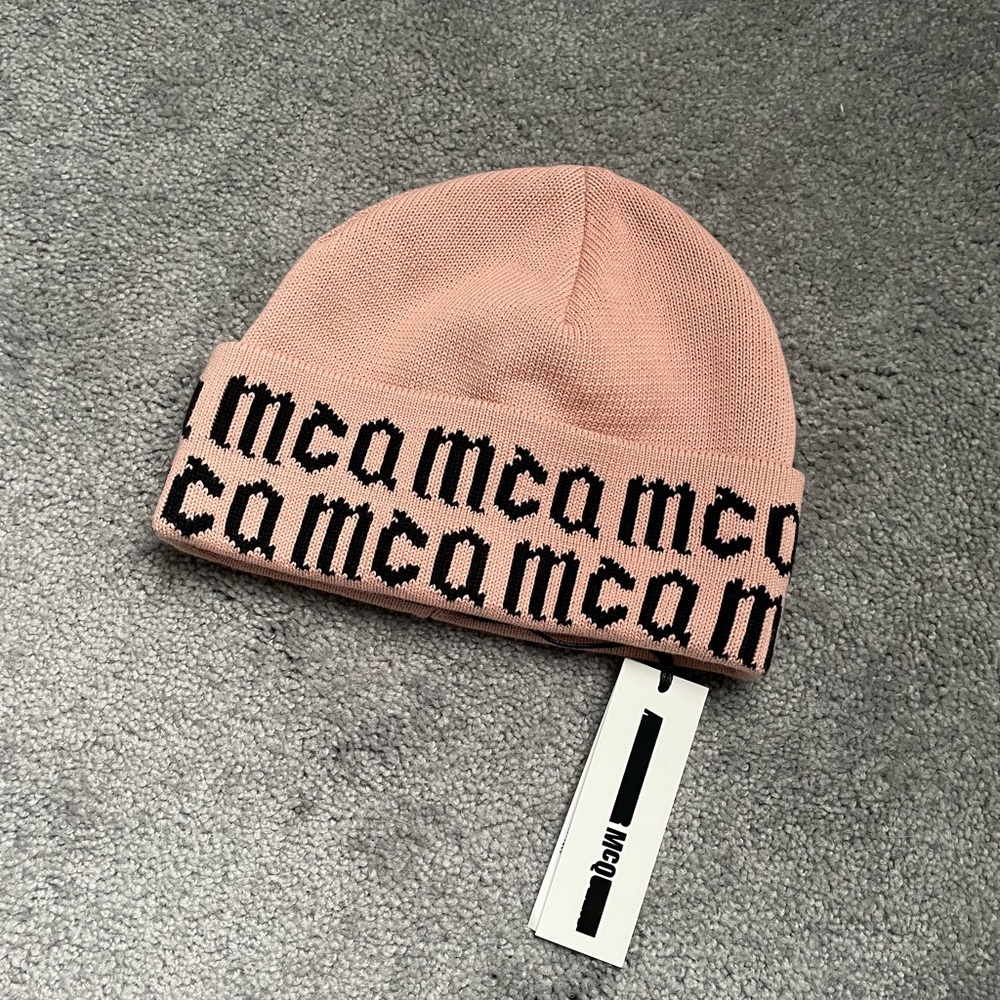 NWT MCQ Pink Beanie